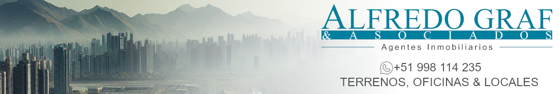 Alfredo Graf y Asociados - Soluciones inmobiliarias en Perú. Contáctanos.